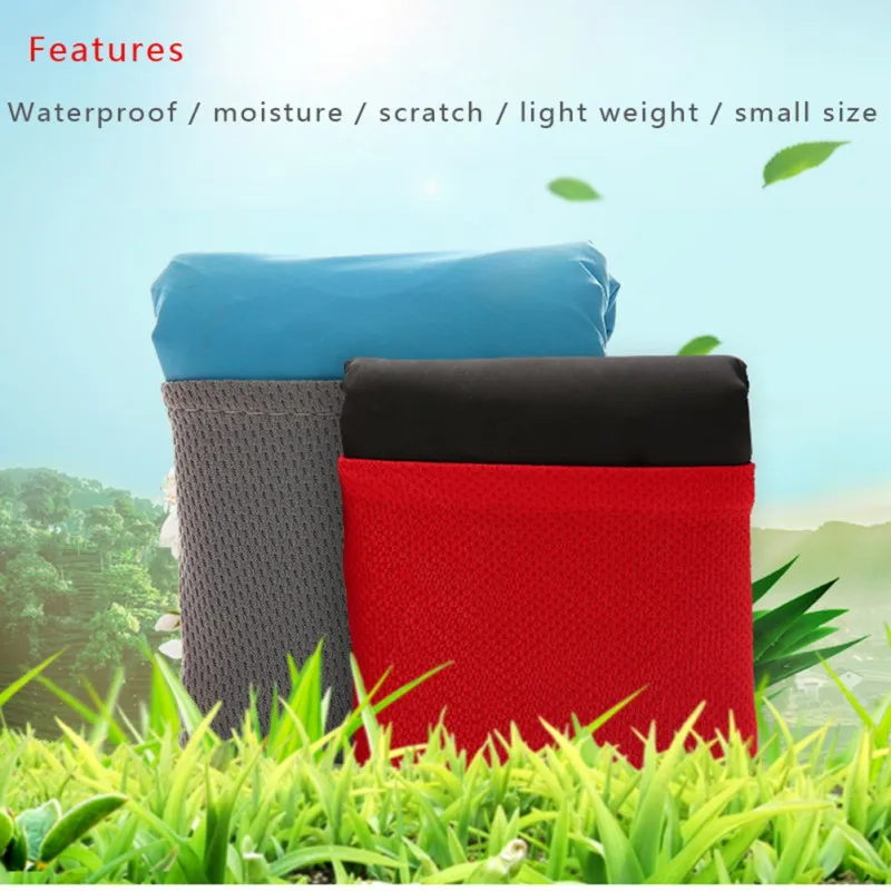 Новый складной коврик для кемпинга и пикника портативный карманный компактный