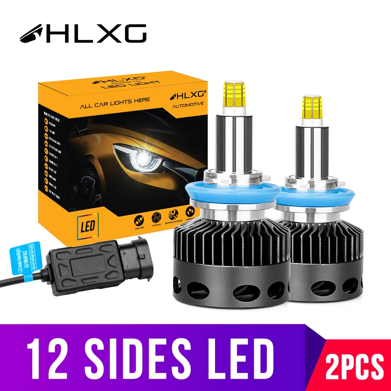 3D лампа D2S D1S D3S D4S 30000LM CSP H11 H7 Led 360 яркие автомобильные лампы H8 H1 HB3 HB4 9005 9006