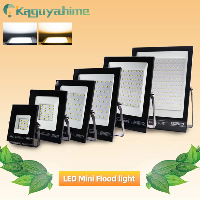 

Kaguyahime LED Flood Light 10W 20W 30W 50W 100W 150W 200W Spotlight Ultra-thin Waterproof Wall Street Garden Flood Light