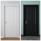 Однотонные деревянные Полосатые Декор для дома из ПВХ Самоклеящиеся обои для мебели наклейка для ремонта домашних дверей