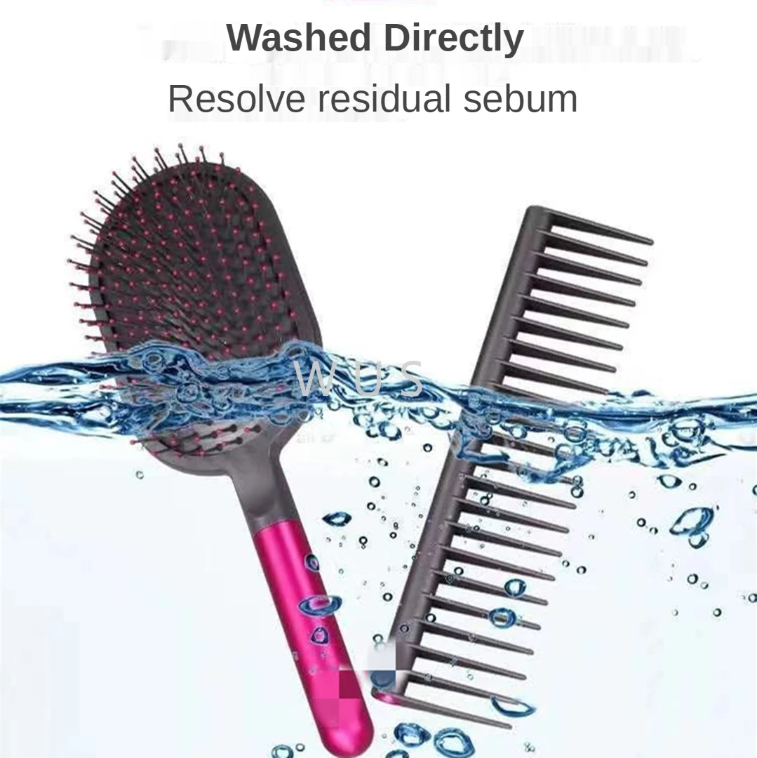 Расческа подушка безопасности для массажа головы щетка волос Dyson влажных