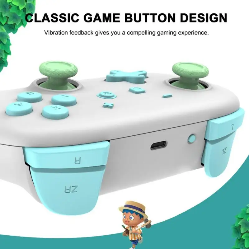 Wireless Bluetooth-compatible Gamepad For Nintendo Switch Pro NS Video Game USB Joystick Controller Console 6-Axis | Электроника