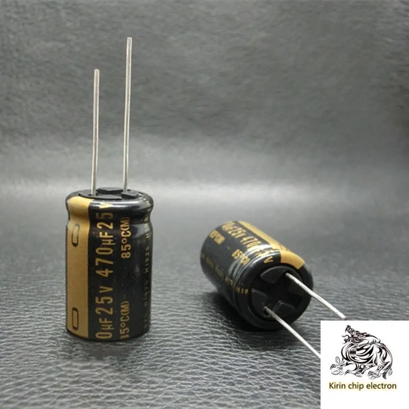 50 шт./лот Muse KZ 470 мкФ 25V аудио Частотный электролитический конденсатор 16x25 мм