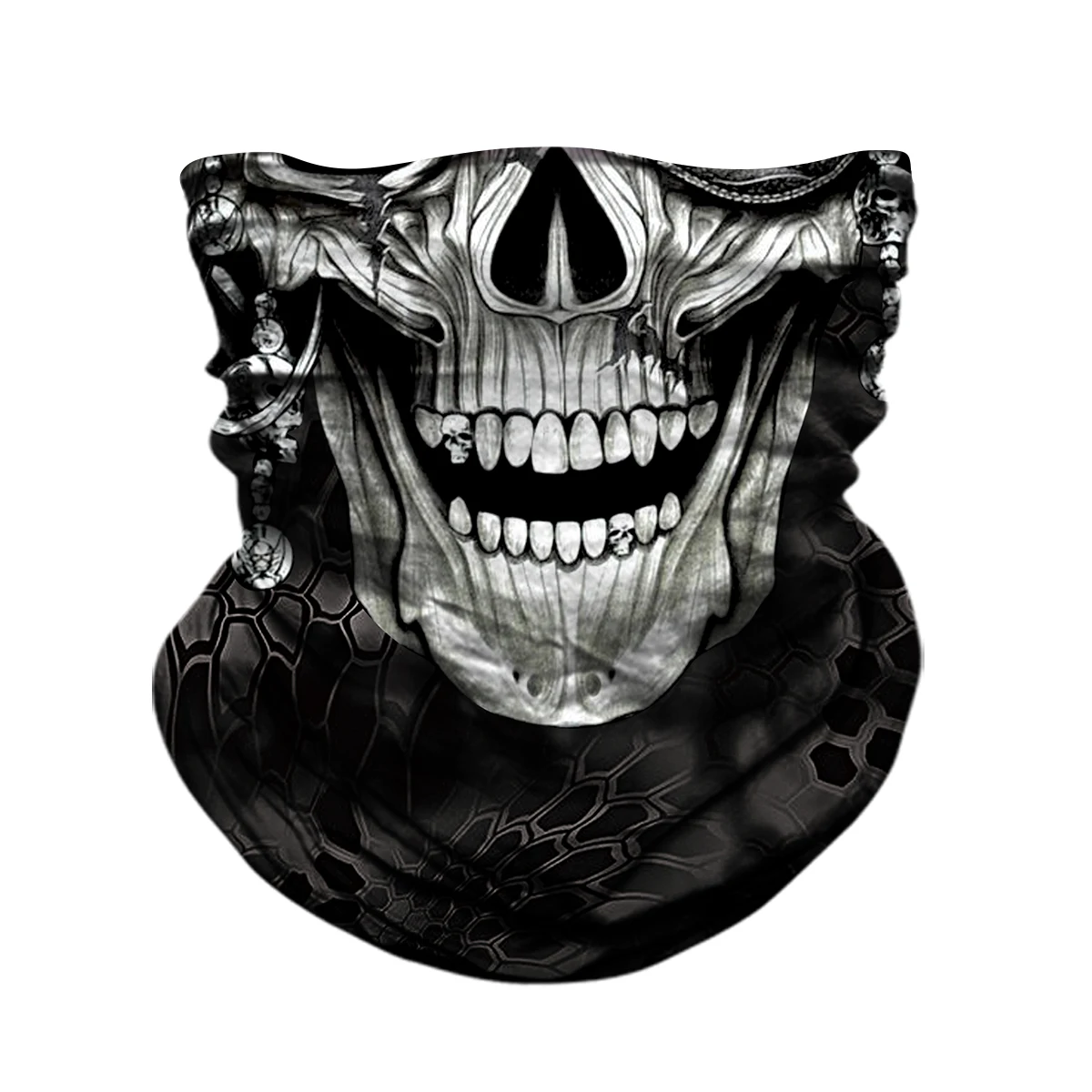 Мотоциклетная Балаклава, волшебный шарф, маска для шеи и лица, призрачный череп, велосипедная головная бандана, щит, повязка на голову, голов...
