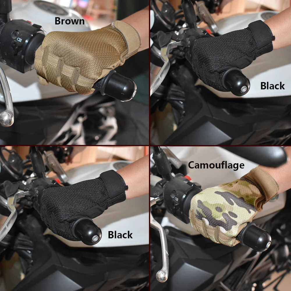 

Hot Motorcycle Gloves Military Full Finger Protective Non-slip Gloves For Yamaha XSR 700 900 TDM 900 YBR 125 YZF R15 XT660