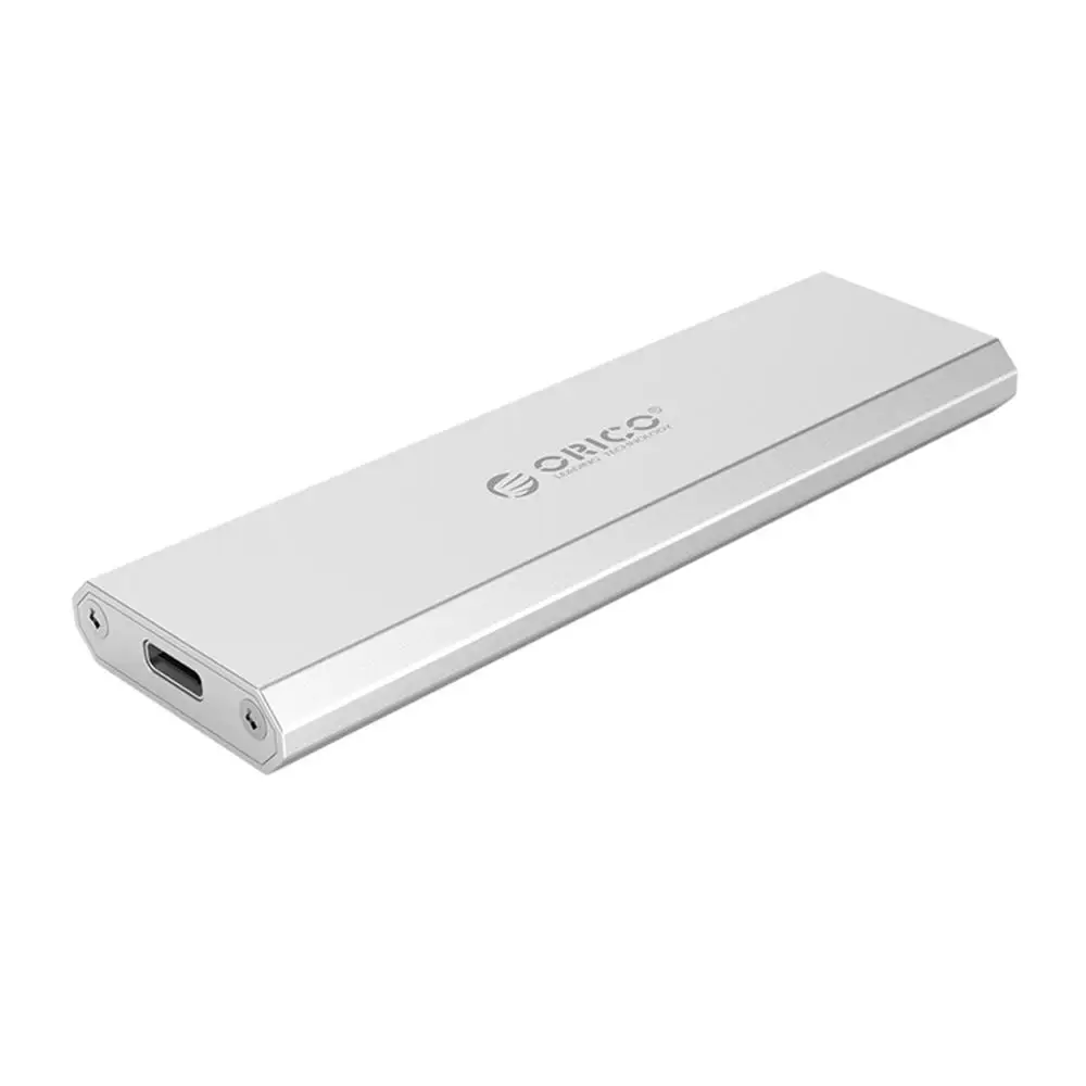 ORICO NVME M.2 корпус M.2 для usb type C 3,1 SSD адаптер M2 SSD Чехол Поддержка UASP 10 Гбит/с для NVME PCIE SSD диск коробка - Цвет: Silver
