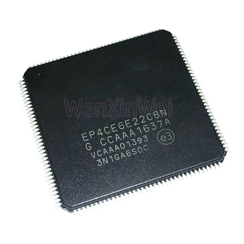 Программируемый логический чип IC FPGA EP4CE6E22C8N TQFP144, 1 шт.