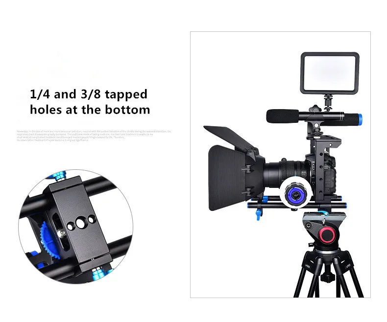 DSLR Rig Movie Kit наплечный держатель для Nikon D90 Canon Sony Panasonic camera Rabbit Cage Kit|Клетки камер| |