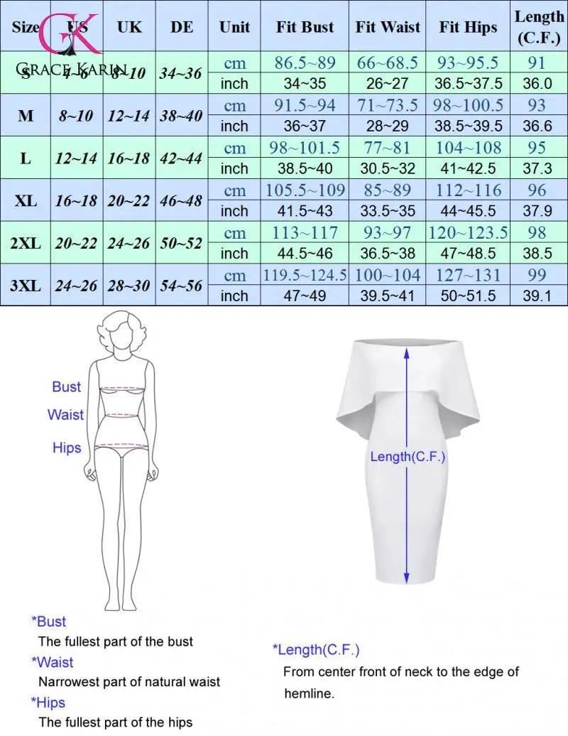 

Grace Karin New 2020 Party Dress Off Shoulder Bodycon Summer Dresses Women Solid Cloak Sleeve Casual Retro Dress Vestido