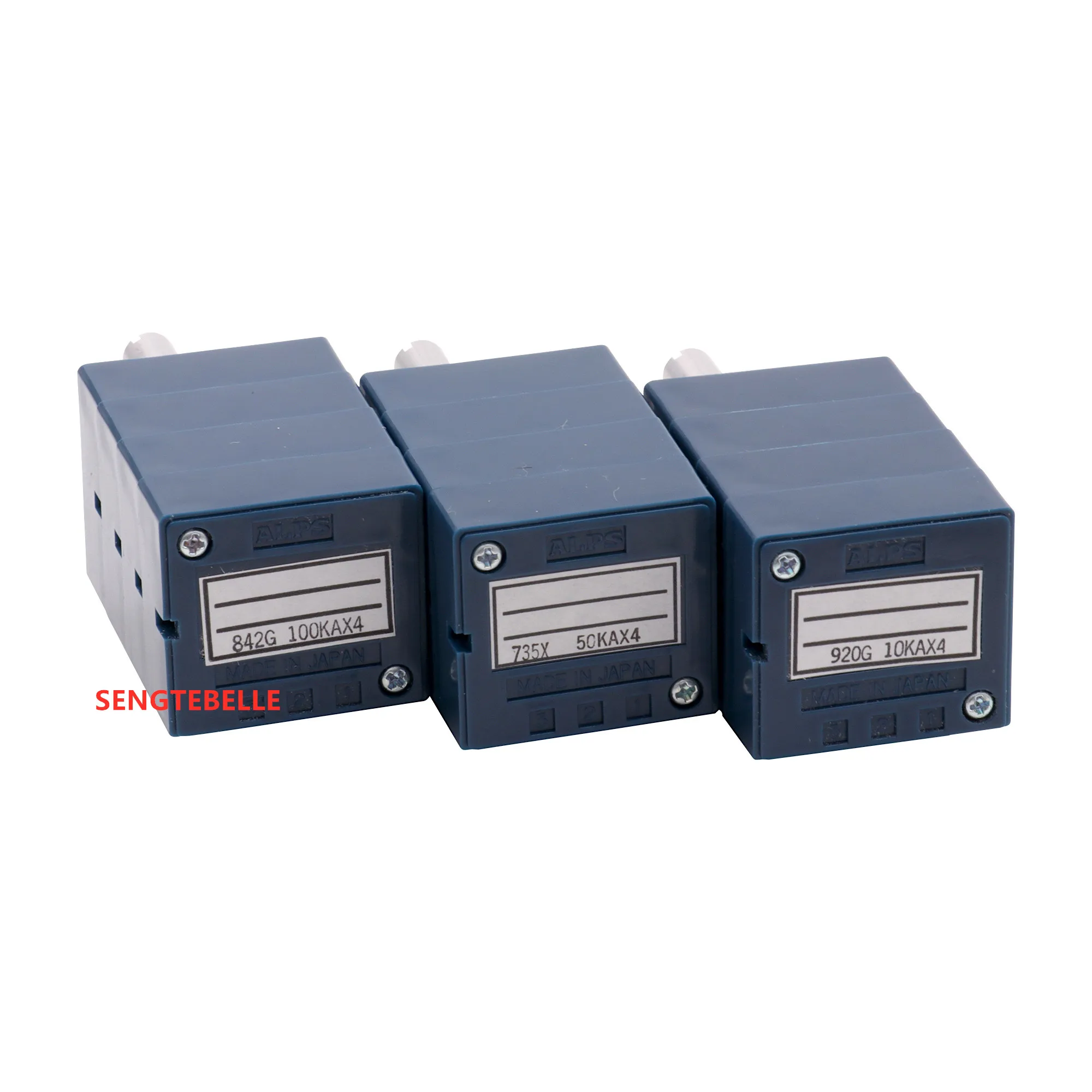 1 шт. оригинальный японский Альп 27 потенциометр громкости RK27 4X 10KA /4X 50KA / 100KA