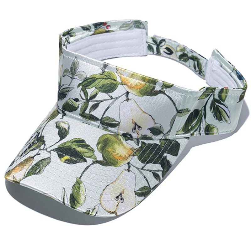 

Cotton-Made Athletic Visor Hat for Men Women Unisex Sun Protection with Retractable Strap in Athletic Style
