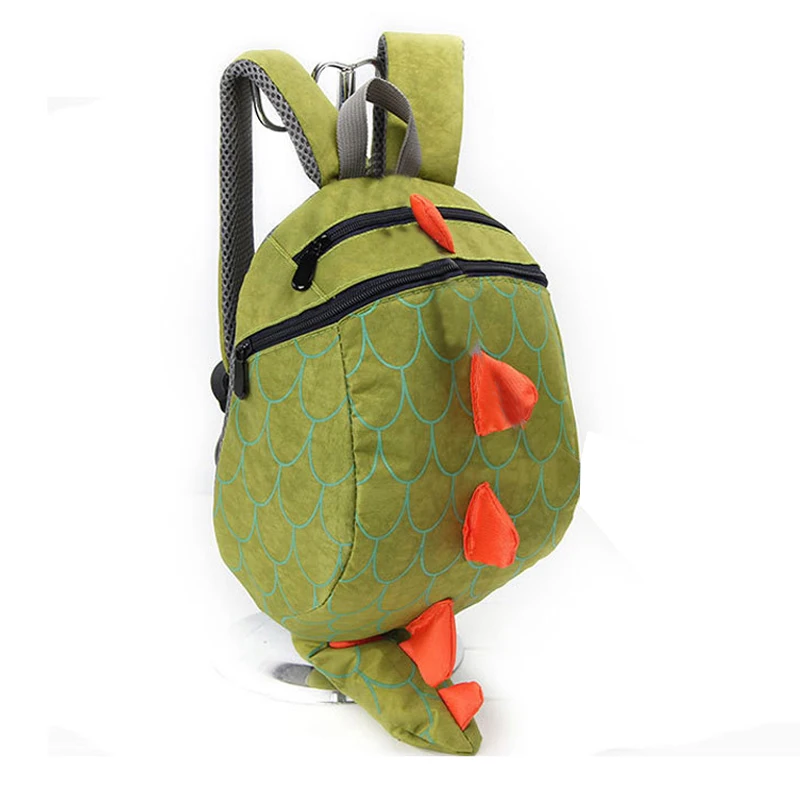 

2021 Hot Sale Children Backpack aminals Kindergarten School bags for 1-4 years Dinosaur Anti lost backpack for kids