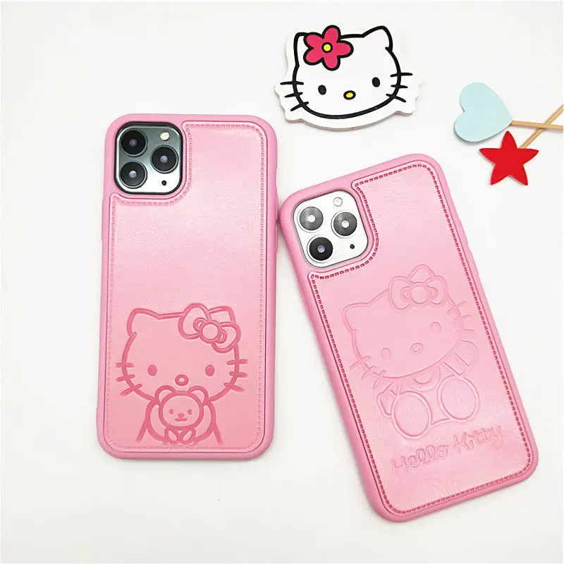 Чехол Hello Kitty для iPhone 6S/7/8P/X/XR/XS/XSMAX/11/12Pro/12mini Phone Blu-ray мягкий чехол | Мобильные