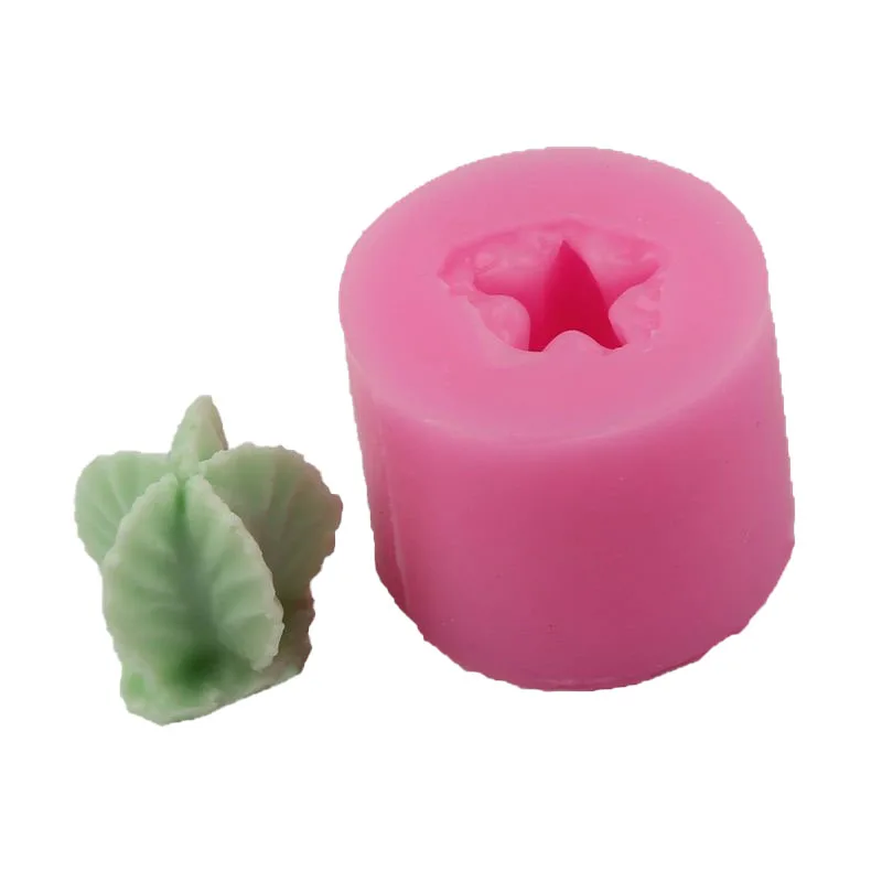 BI013 Новый кактус силиконовая форма для мыла Свеча Форма глины оптом | Дом и сад
