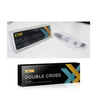 double cross by mark southworth 1 x stamper 1 heart stamper magic tricks magician close up street illusion prop x transfer