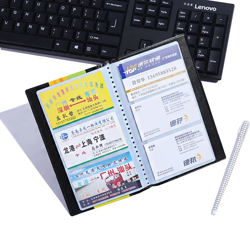 Переносной футляр для кредитных карт высококачественный кожаный банковских