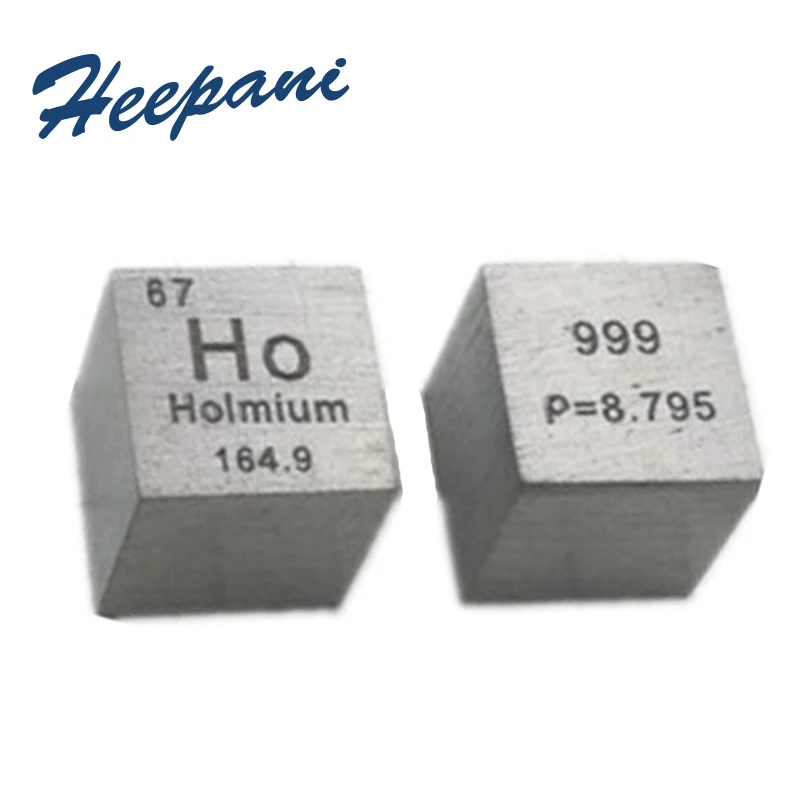 Бесплатная доставка holmium Металл плотность куб с 99.9% чистоты 10 мм 8 г/шт. Ho элемент