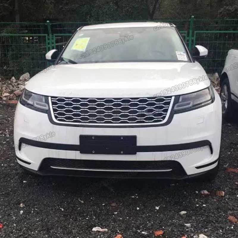 Блестящая серебряная зеркальная поверхность Автомобильная Передняя накладка