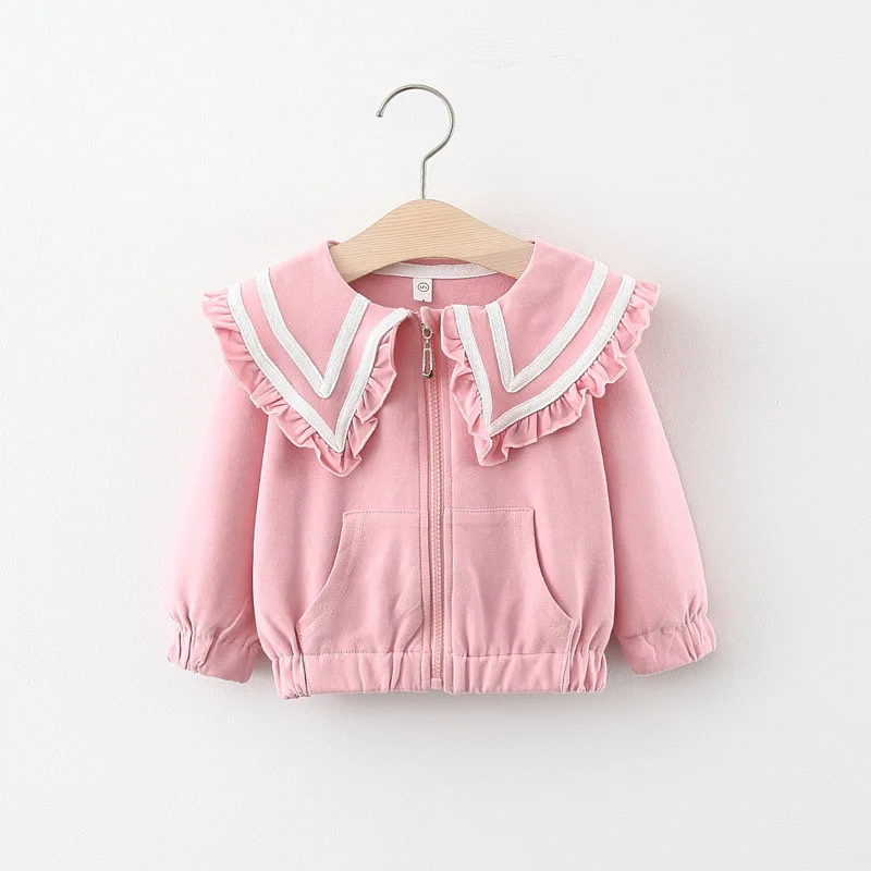 Spring newborn baby girl clothes outfit sports cardigan sweater jacket coat for clothing 1st birthday outerwear |