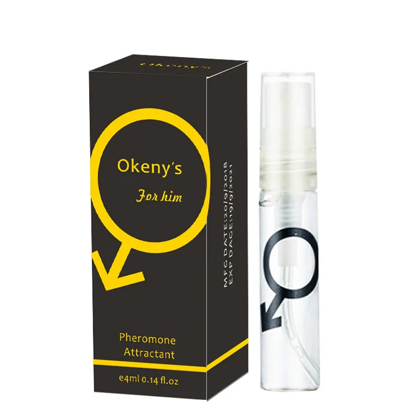 Pheromone Мужские духи, ароматизатор, спрей для тела, ароматизированная вода для мужчин, 4 мл, Парфюмированная, долговечная, портативная, Parfume Mini Purfum
