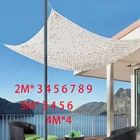 Белая камуфляжная сетка 2 м3 м4 м, садовый павильон, капот с сеткой для палатки, Крытый фон, украшение для снега, капот для автомобиля