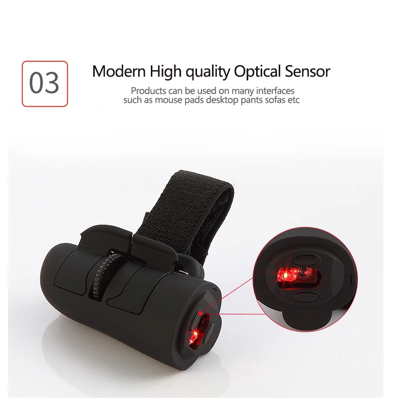 В наличии 2 4G Ring Finger Mouse Plug And Play беспроводная мышь модная Мини игровая с usb