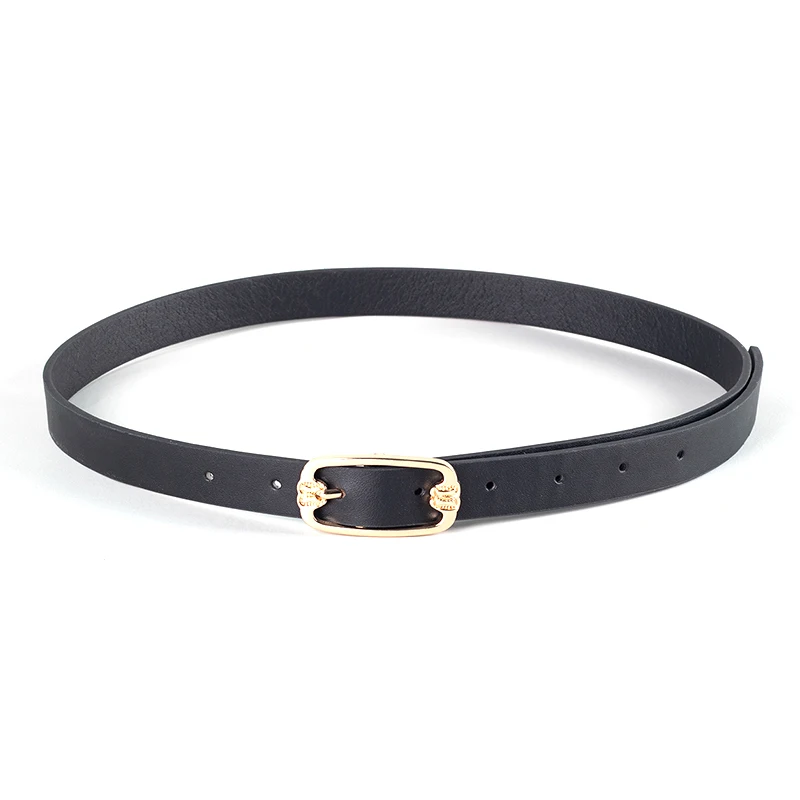 Кожаный ремень с квадратной пряжкой женские ремни для платья пояс мода 2020 новые