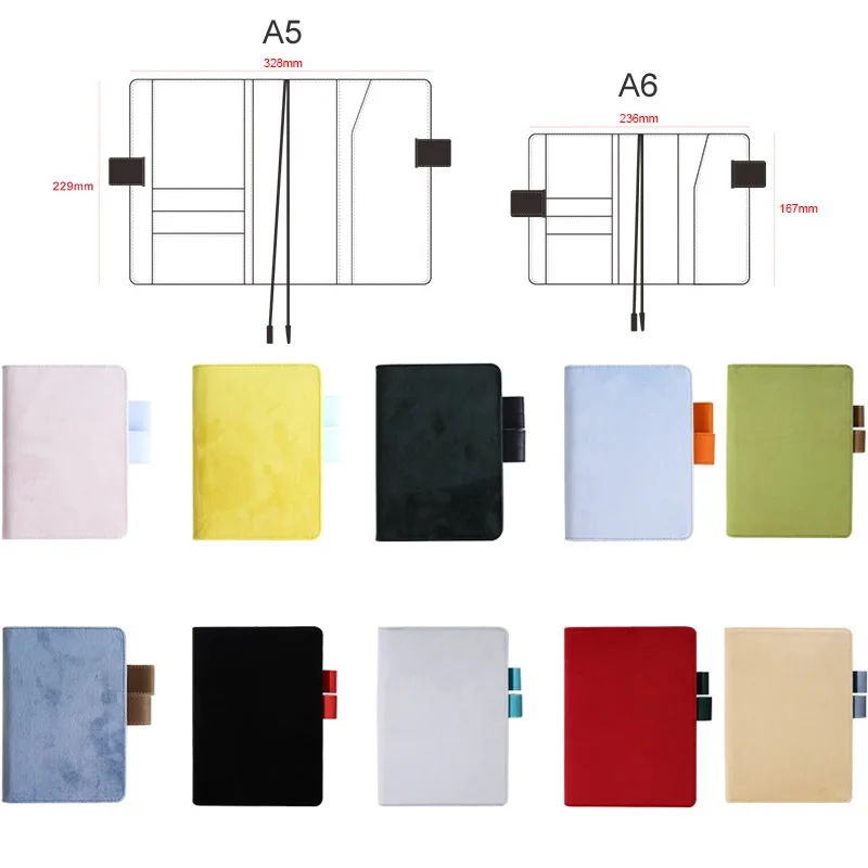 Япония и Южная Корея канцелярские A5A6 Хобо планировщик обложка книги ткани арт