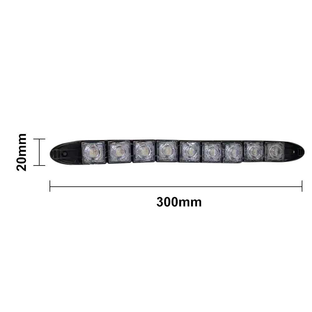 2 шт./компл. 12 В светодиодная сигнальная навигационная световая полоса