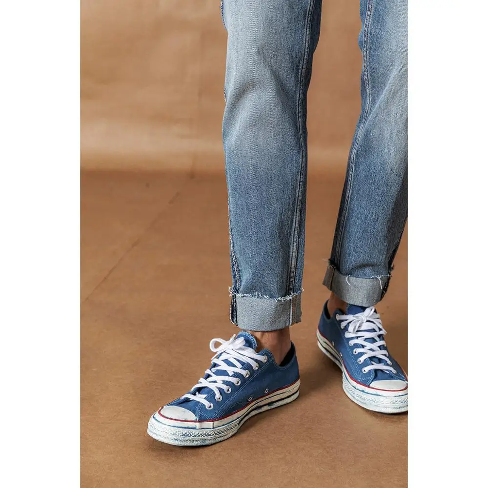 Мужские джинсы SIMWOOD стильные брюки из джинсовой ткани с боковыми полосами