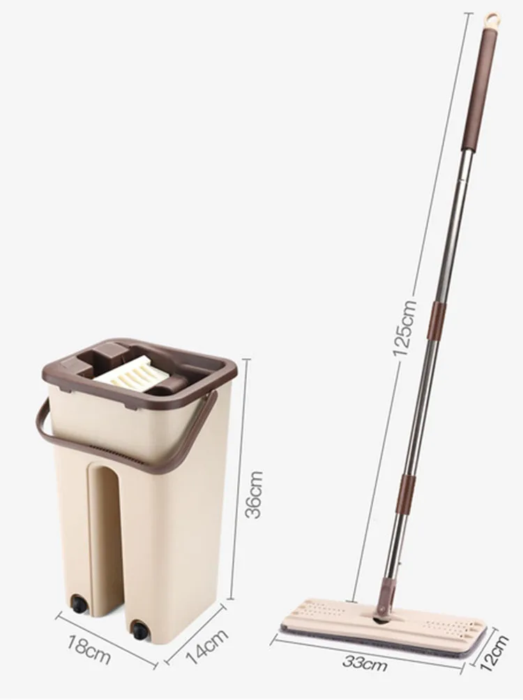 Обувь на плоской подошве резиновые швабра и ведро избежать Ручная стирка даже