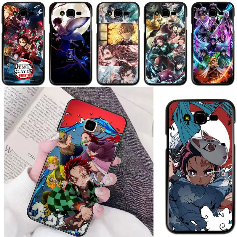 

Demon Slayer Anime Phone Case For Samsung Galaxy J200 J2 Prime J2 Pro J6 2018 J250 J4 Plus J415 J5 Prime J7