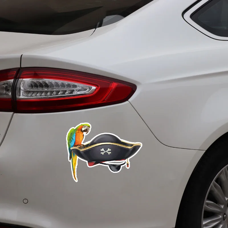 Креативные автомобильные наклейки Aliauto аксессуары для попугаев пиратских шляп