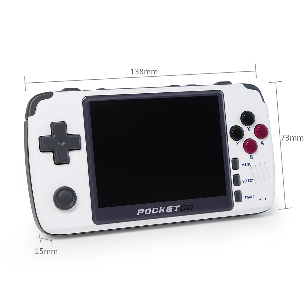 Игровая консоль-новая игровая консоль PocketGo в стиле ретро, Игровая приставка PS1 SNES, портативная игра с ips экраном