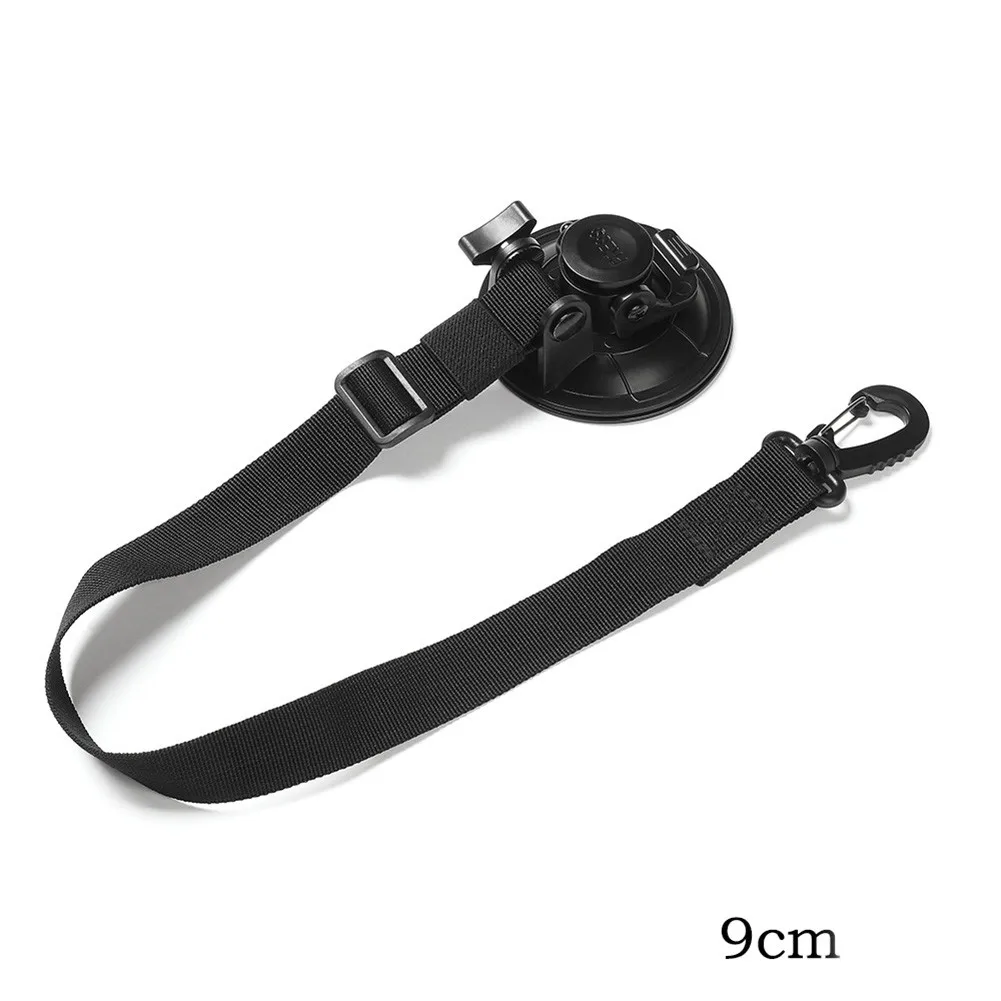 

2 Pcs Outdoor Suction Cup Anchor Securing Hook With Strap Tie Down Car Side Awning Camping Tarp Tents Suction Cups Anchor Tools
