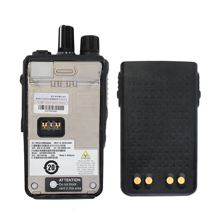 Цифровая рация xir e8608 со стандартным gps dmr маленькая жесткая и мощная Широкая