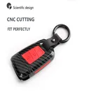 Автомобильный чехол для ключа с дистанционным управлением, карбоновый чехол для Volkswagen VW Magotan Passat B8 Golf For Skoda Superb A7, аксессуары