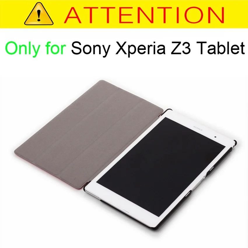 Тонкий флип чехол из искусственной кожи для Sony Xperia Z3 Compact 8 0 дюймов планшет
