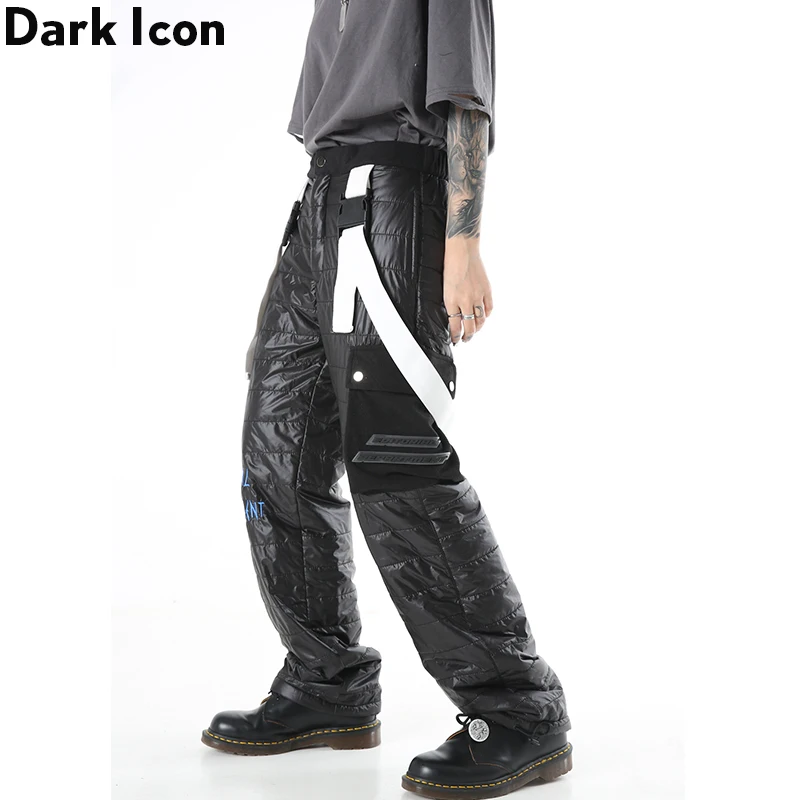 Комбинезон с хлопковой подкладкой Dark Icon зимние крутые брюки для мужчин и женщин