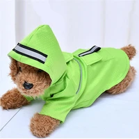 dog raincoat clothes winter waterproof in dog coats jackets puppy rainwear solid pet hooded for small medium large pet dogs