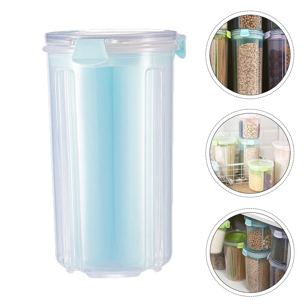 

Kitchen Sealed Tank Compartment Storage Boxes Household Cereal Holder