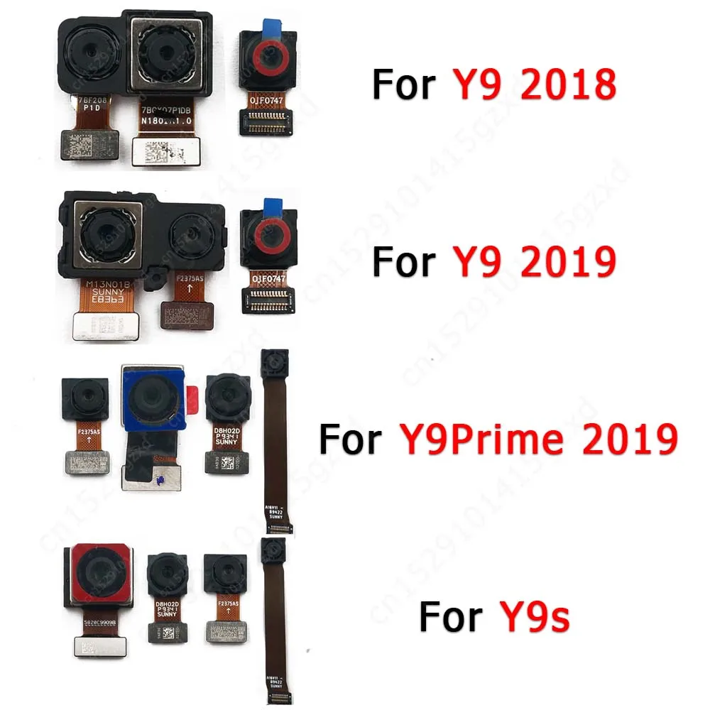 Оригинальная передняя и задняя камера для Huawei Y9s Y9 Prime 2019 2018 маленькая фронтальная