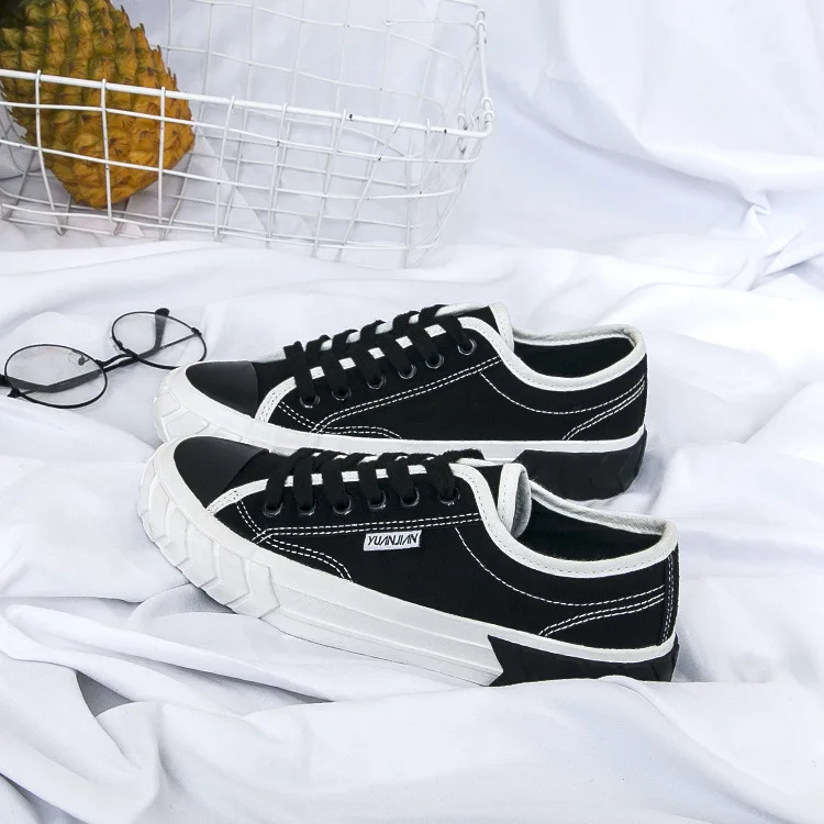 Okayama/вулканизированные кроссовки новый стиль женская парусиновая обувь с шиной