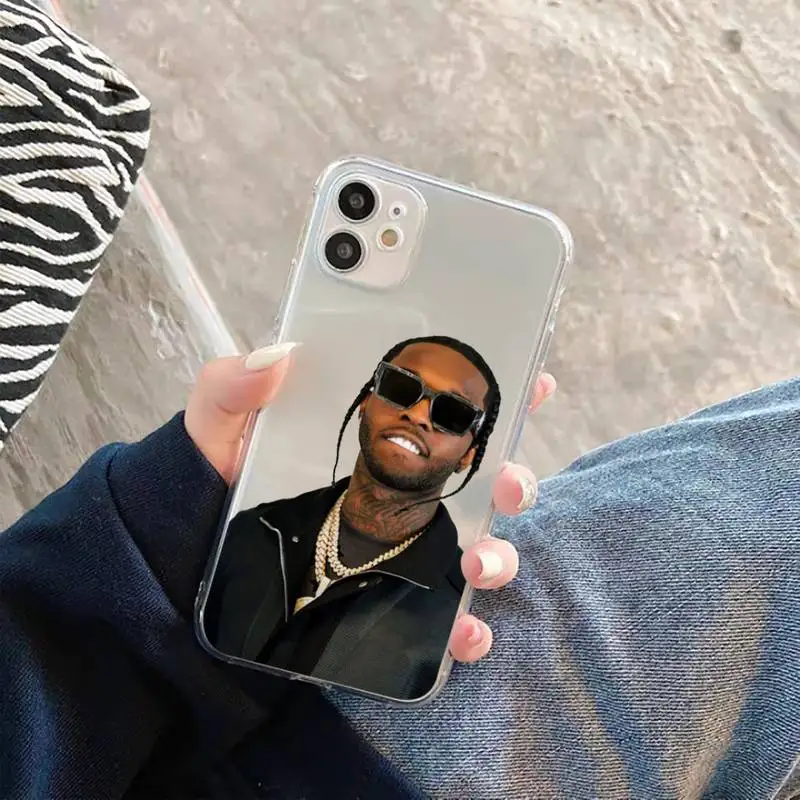 

pop smoke Phone Case Transparent Clear for iPhone 11 12 mini pro XS MAX 7 8 6 6S Plus X 5S SE 2020 XR