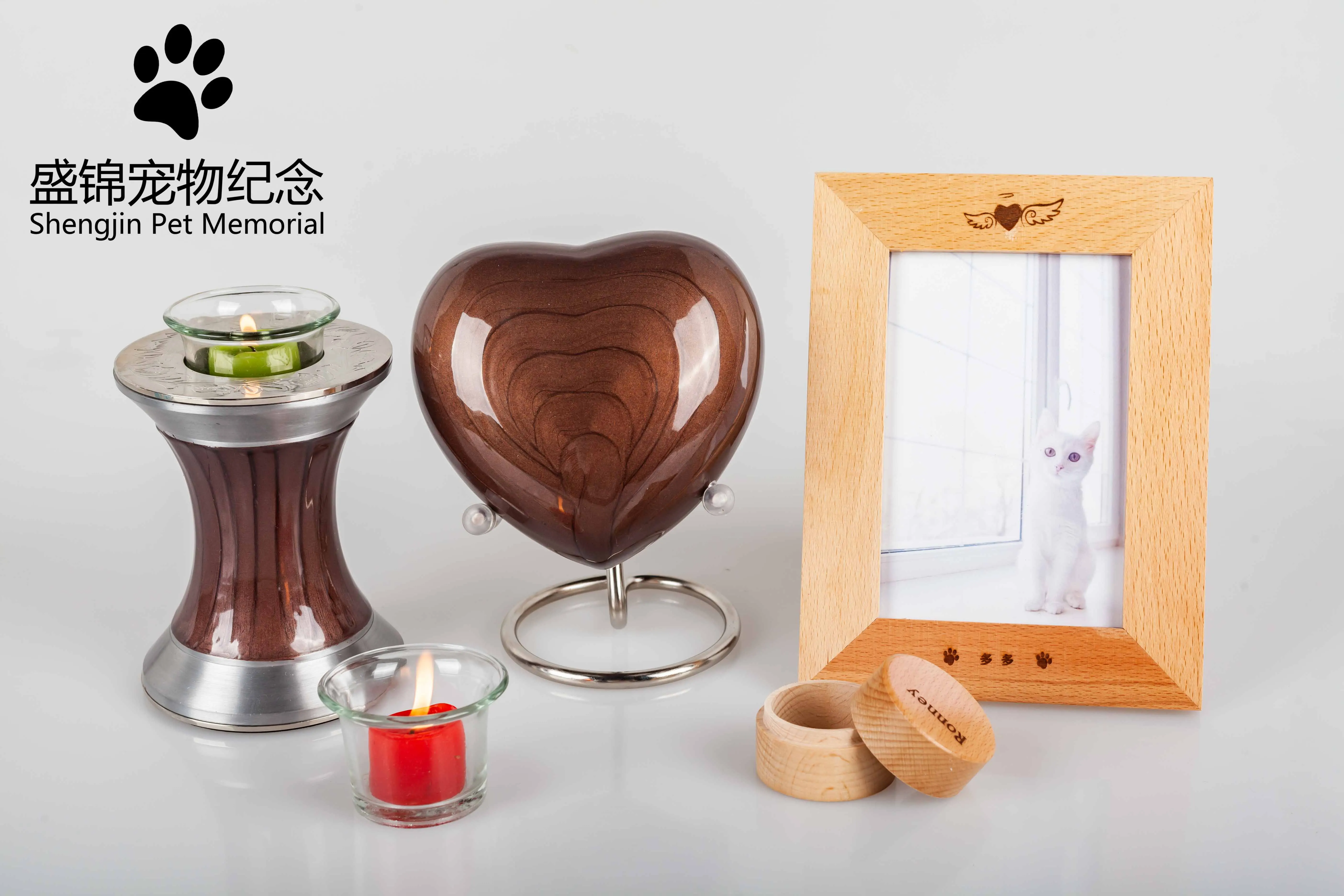Питомец животное собака кошка keepsake памятные пепла урвает мой с кристаллом в форме сердца ожерелье для кремации ювелирные изделия