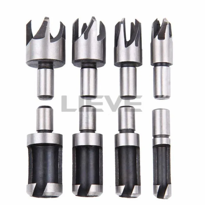 8 шт. деревянные пробки сверло из углеродистой стали круглые ручки