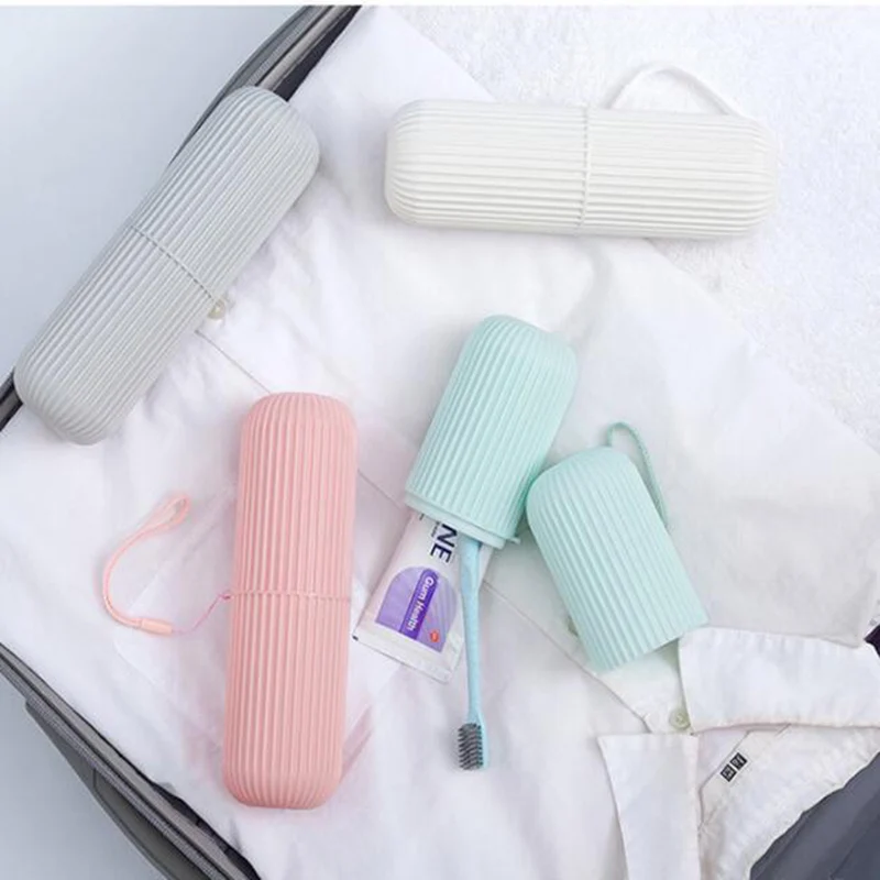 Портативная коробка для зубных щеток аксессуары ванной комнаты держатель