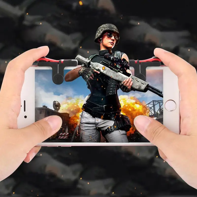 D9 1 шт. пусковая кнопка пускового огня геймпад Aim Key Shooter контроллер для PUBG