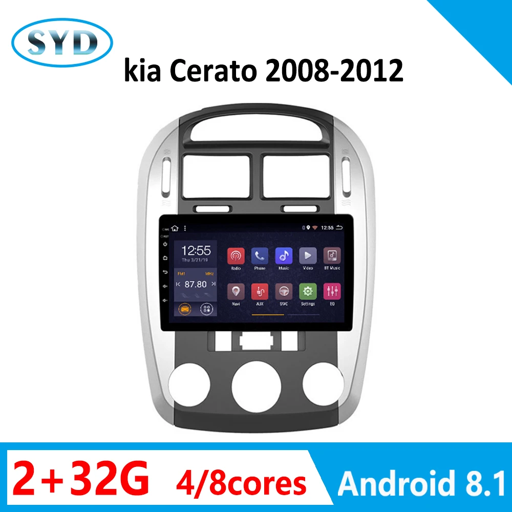 2G + 32G автомобиля gps навигации для кіа Cerato 2008 2012 9 &quotAndroid 8 1 мультимедийная система