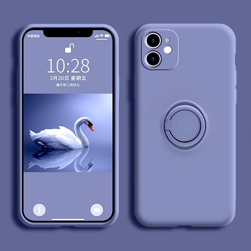 Силиконовый чехол для iPhone 12 Pro Max Mini XR XS X 8 7 6 6S Plus iPhone12 чехлы телефонов 11 с